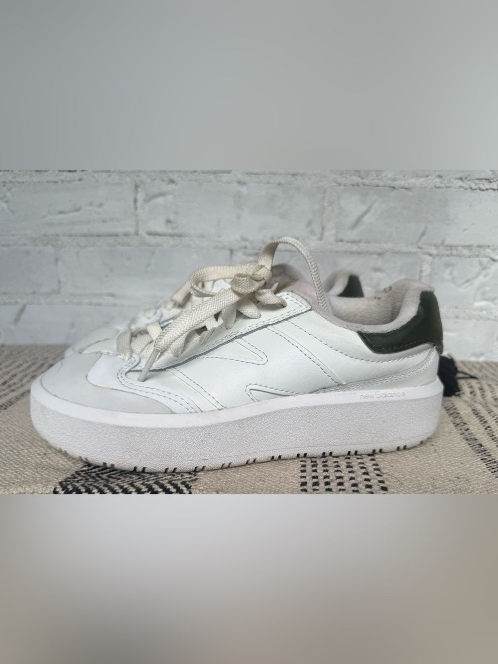 White Women's Platform Sneakers